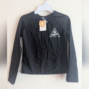 3/15$ Black Long Sleeve Graphic Tee